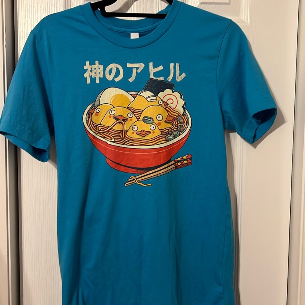 Anime Kawaii Ramen T-Shirt Size Small